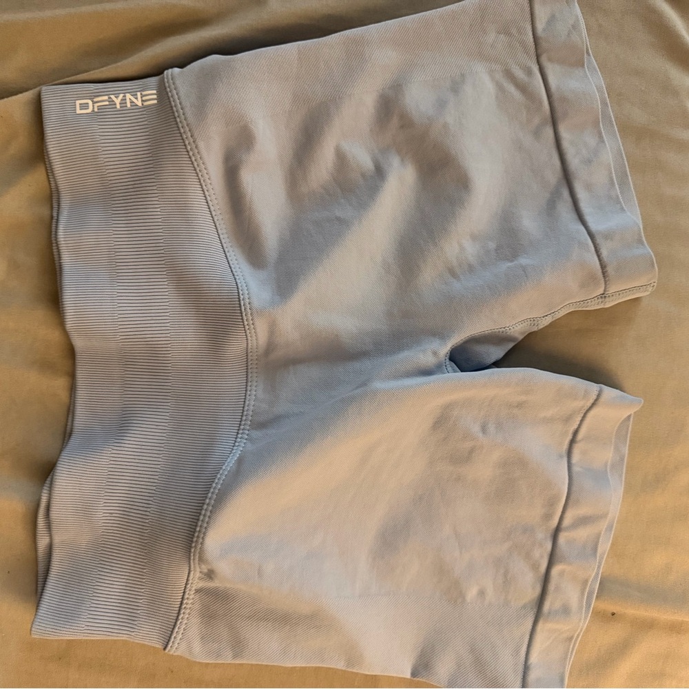 DFYNE Light Blue Athletic Shorts